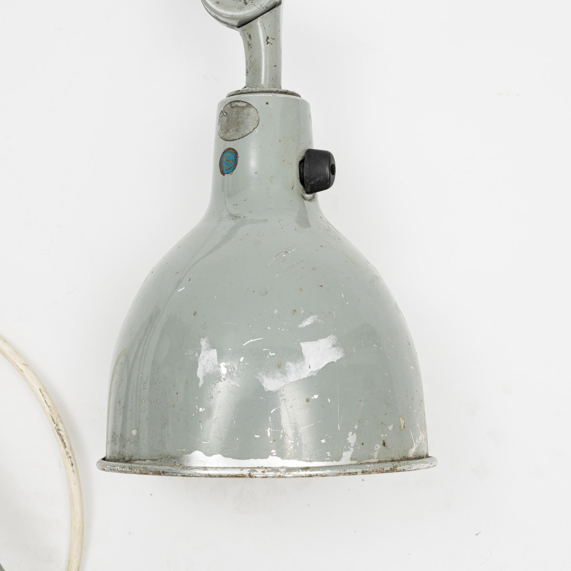 Industrilampor, ett par, PeFeGe, 1900-talets mitt.