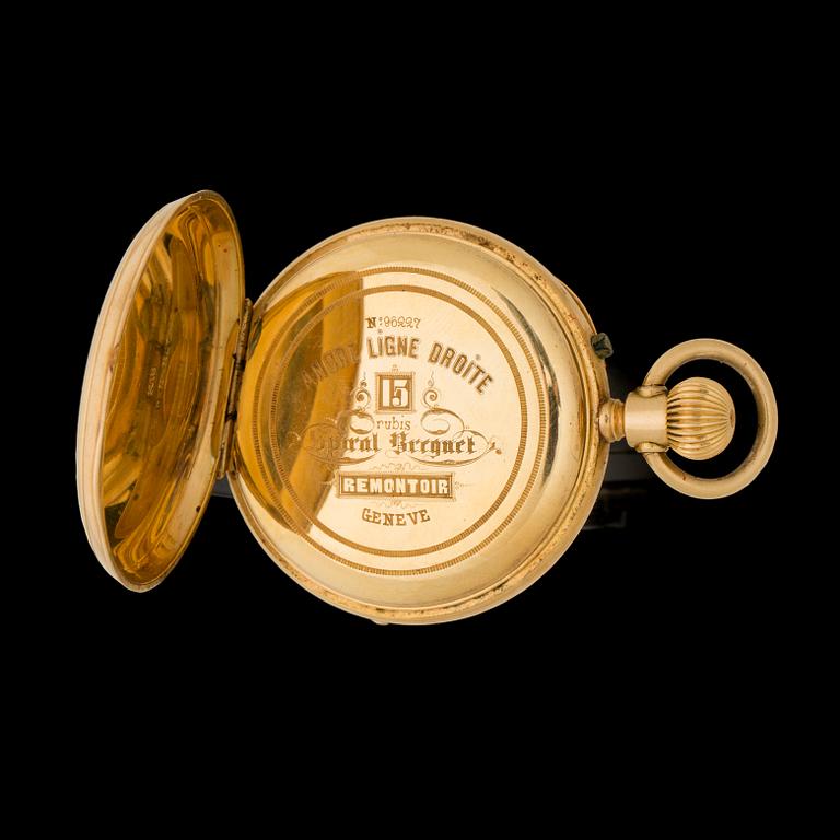 FICKUR, boett i 18K guld. 1900-talets första hälft.