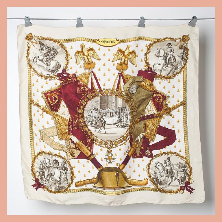 SCARF, "Napoleon", Hermès.