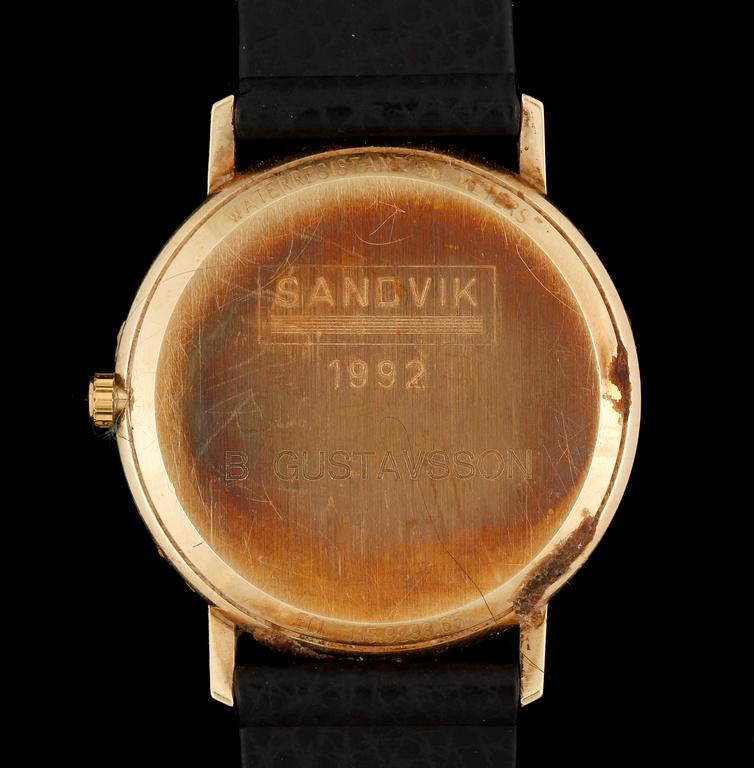 ARMBANDSUR, herr, 14k guld, Certina, 1990-tal.