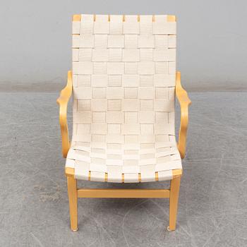 Armchair 'Eva' by Bruno Mathsson for Dux, late 20th or early 21th century.