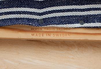 STOLAR, 4 st samt KARMSTOL, Yngve Ekström för Swedese.