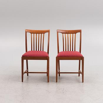 Svante Skogh, chairs, 6 pcs, "Vindö", Balders Snickeri, Vaggeryd, second half of the 20th century.