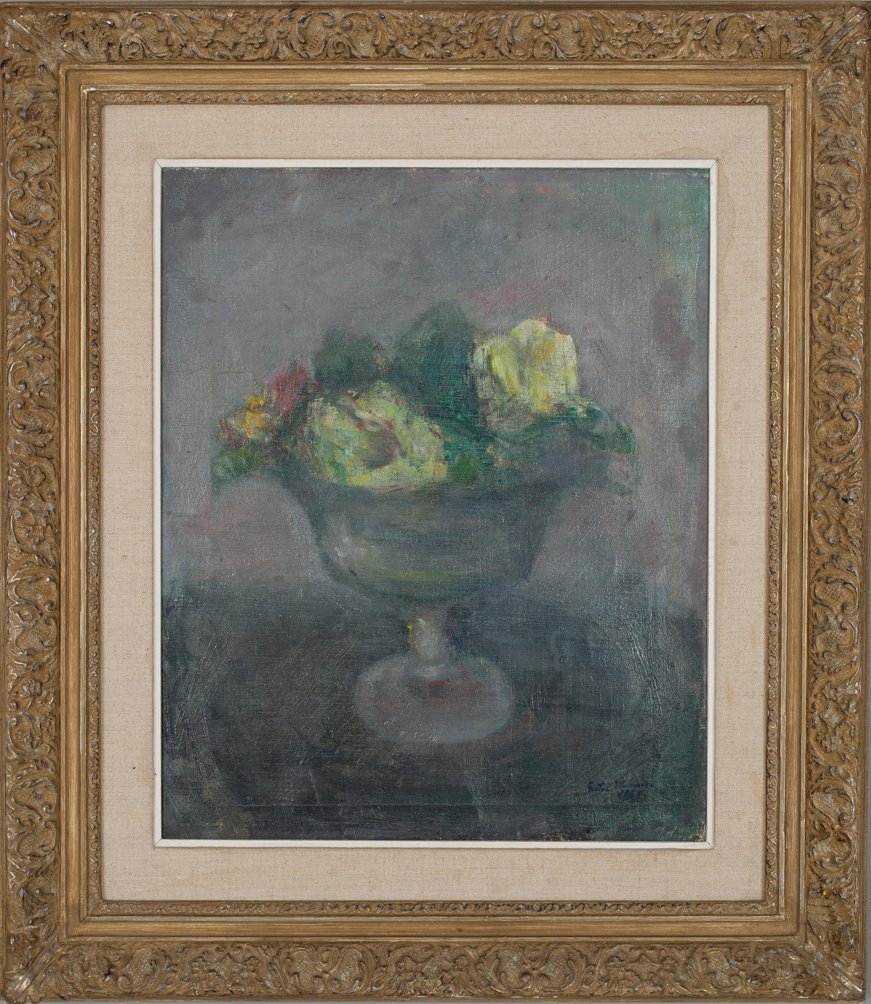 ESTER HELENIUS, olja på duk, sign. och otydlig dat.