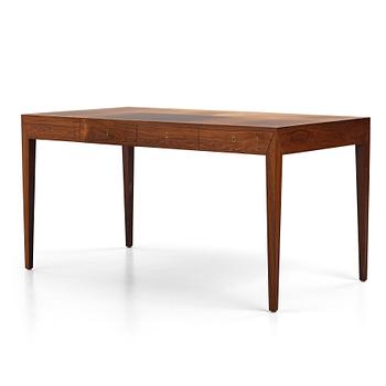 416. Severin Hansen, a palisander desk, Haslev Møbler, Denmark 1960s.