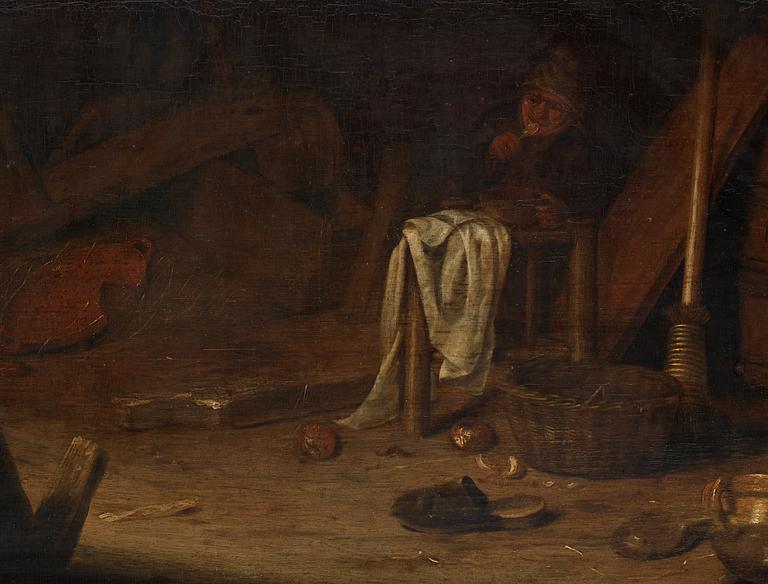 PIETER JACOBSZ. DUYFHUYSEN, attributed to. Unsigned.  Reinforced panel 59 x 83 cm.