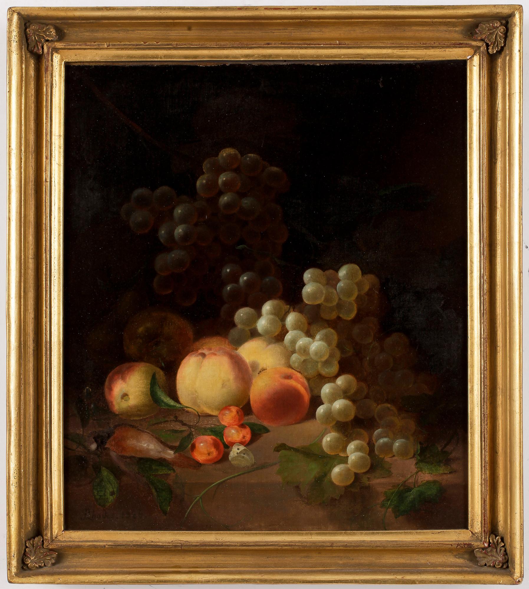 JOSEPH RHODES, Olja på uppfodrad duk, sign och dateerad 1826.