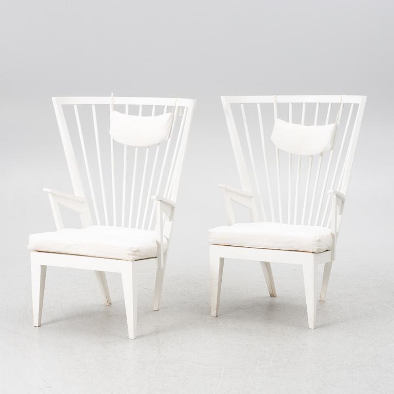 Nirvan Richter, armchair, "Länstol", Norrgavel.