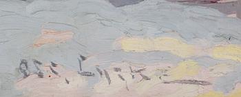 OSCAR LYCKE, olja på duk, signerad.