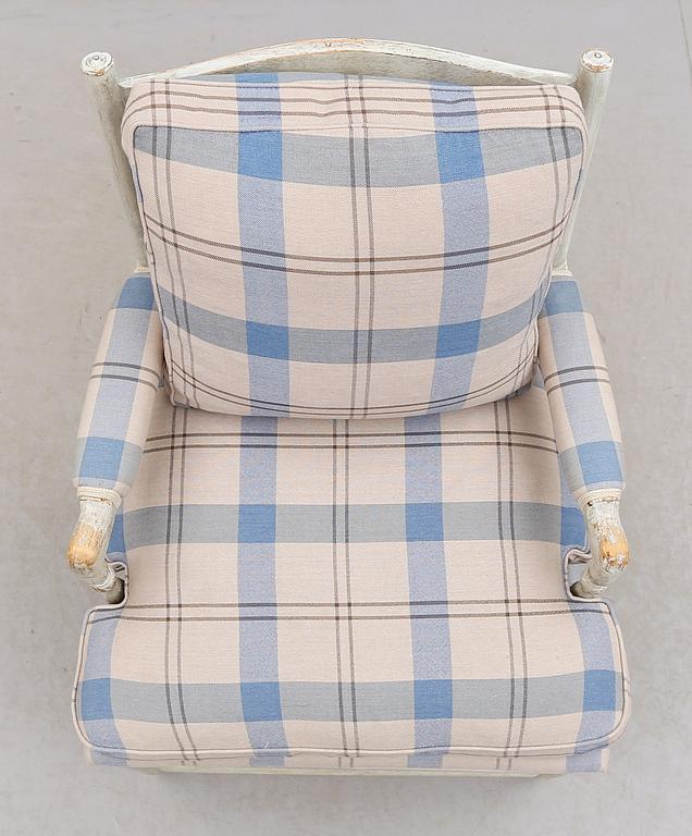 KARMSTOL, sk Gripsholmsstol, 1900-talets andra hälft.