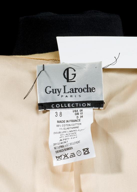 A cotton coat by Guy Laroche.