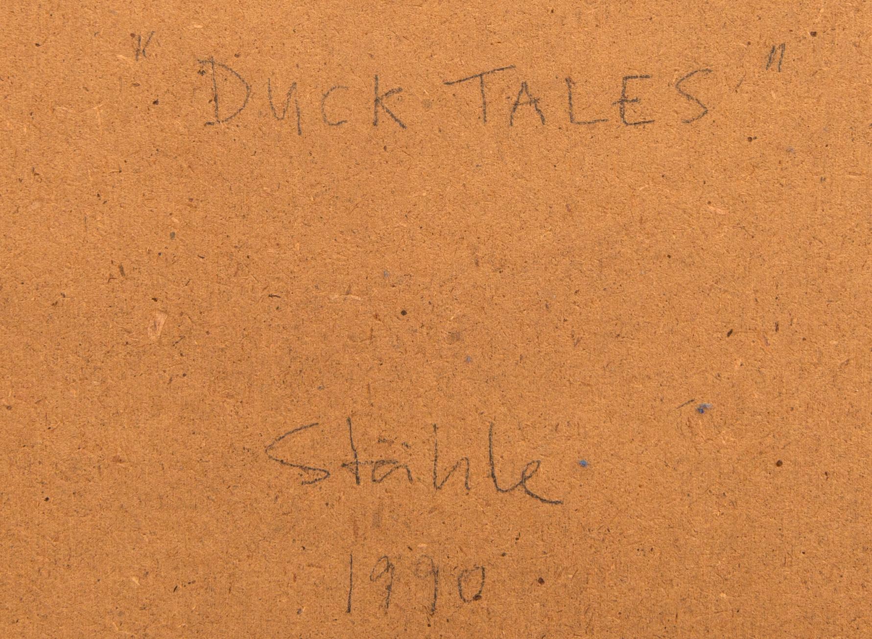 Wolfgang Staehle, a signed and dated mixed media.