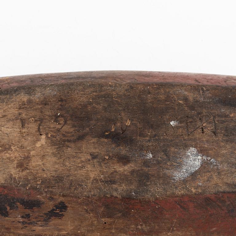 A Swedish provincial box, 18th/19th Century.