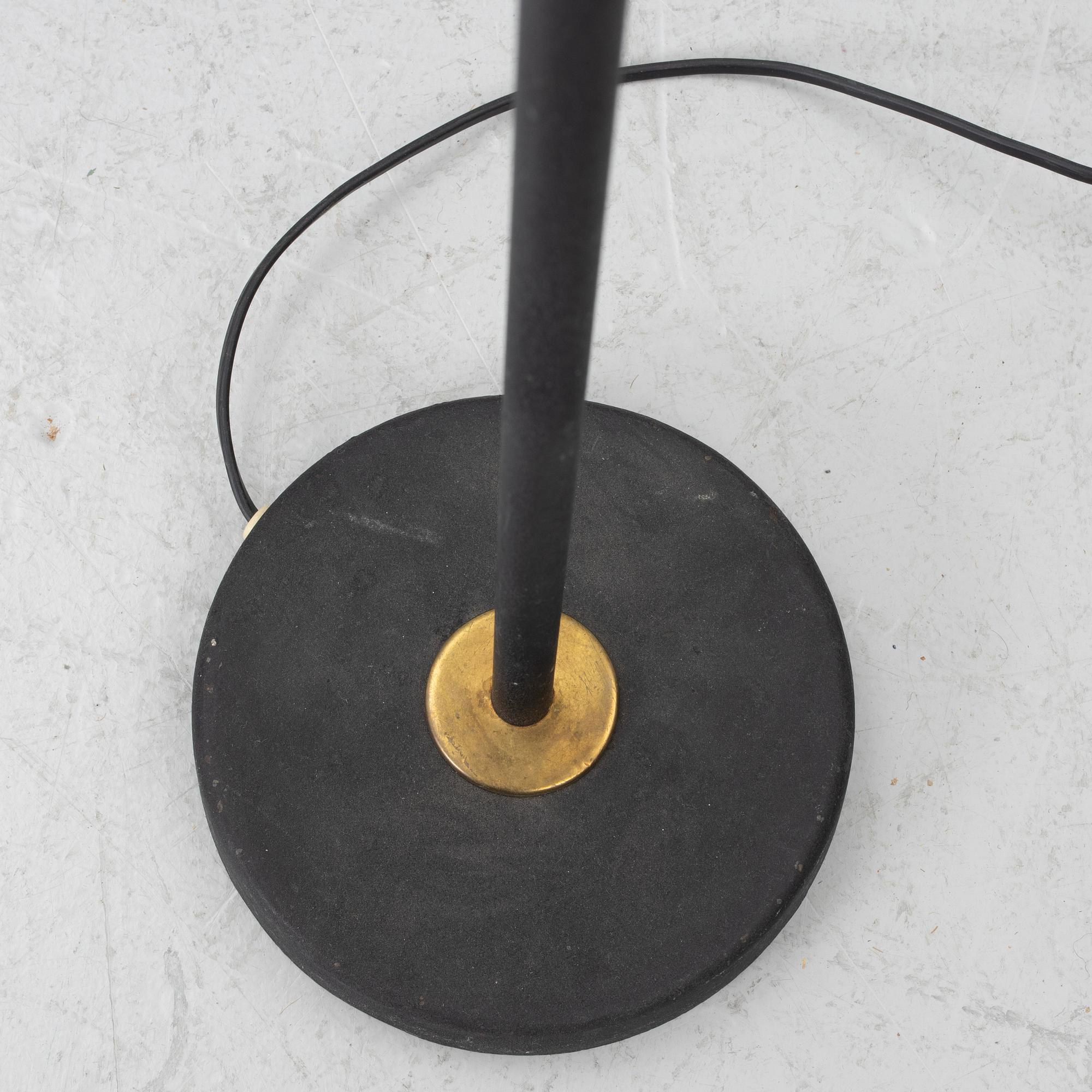 A floor lamp, 1950s.