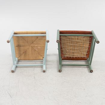 Børge Mogensen, stolar, 6 st, ”J39”, Fredericia, Danmark.