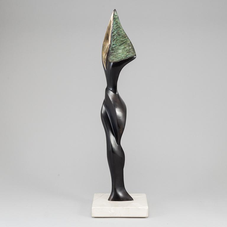 STAN WYS, Sculpture. Signed and dated 1998. Numbered 1/8. Bronze. Height 58.5 cm.