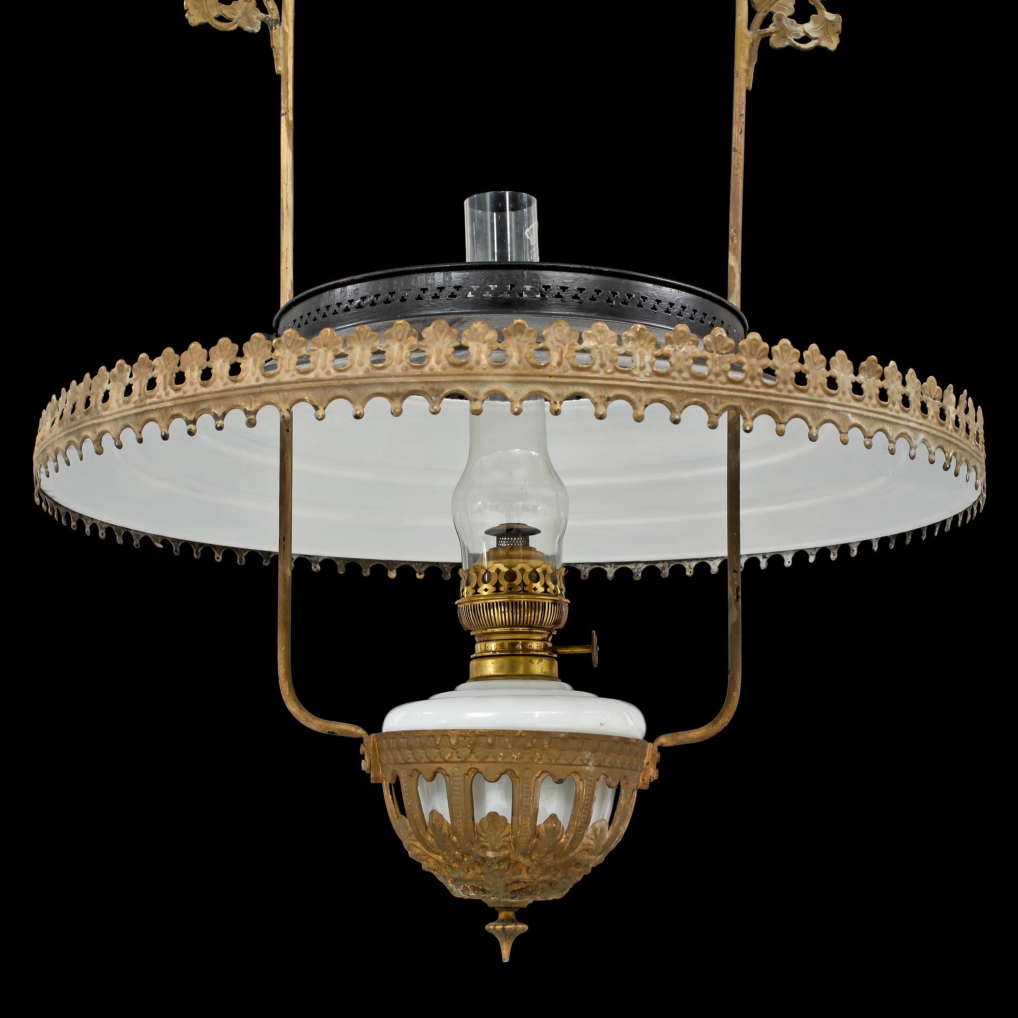 TAKFOTOGENLAMPA, omkring sekelskiftet 1900, h 83.