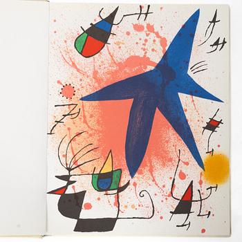 Joan Miró, Böcker 2 st, "Samlade litografier I-II", numrerade 120/300.