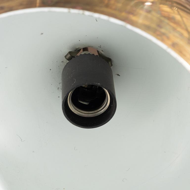 Helge Zimdal, ceiling lamp, “Löken”, 1970s.