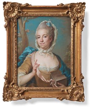 Gustaf Lundberg, ”Beata Falker”(1742-1805)(née von Rosen) "en Savojarde".