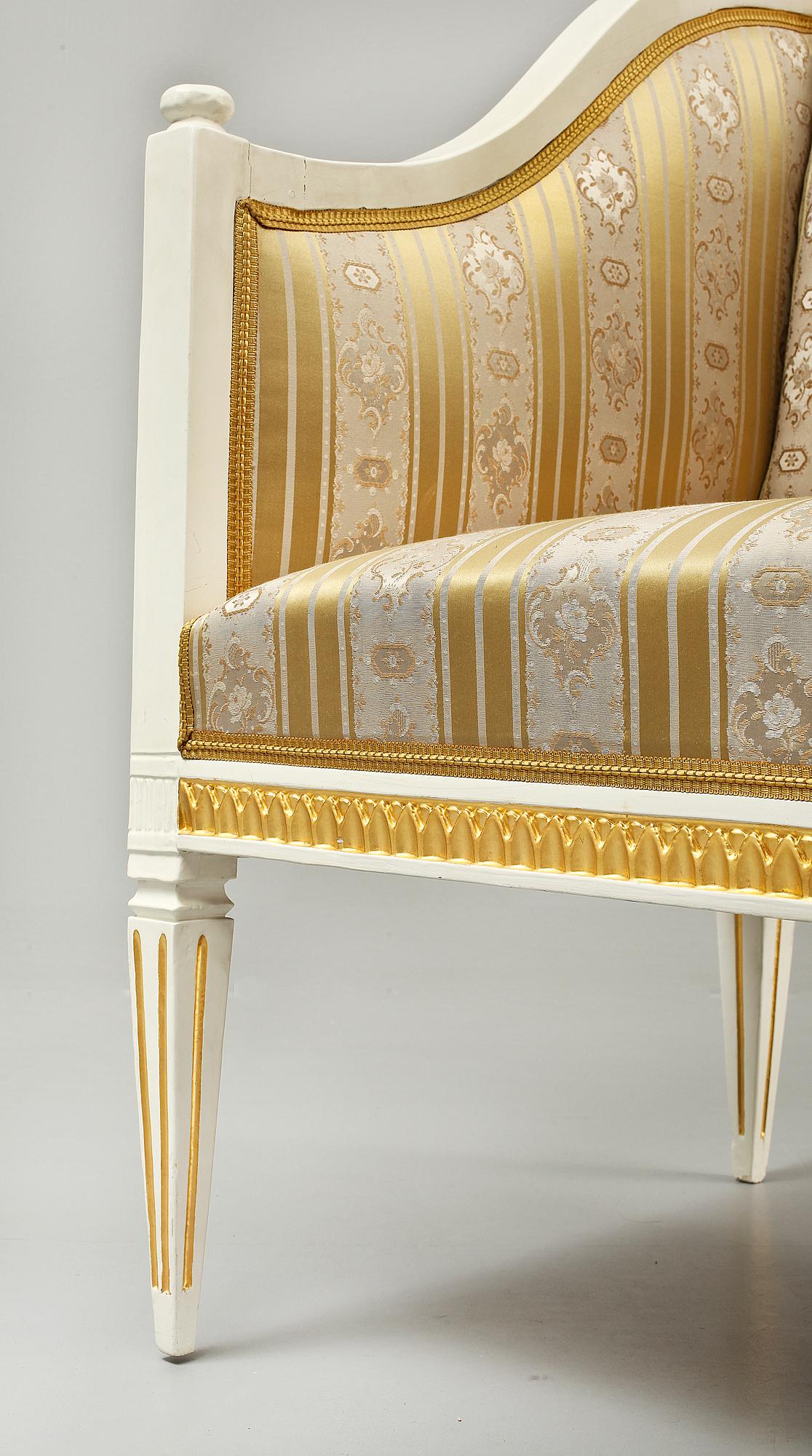 SOFFA, gustaviansk, 1800-talets första del.