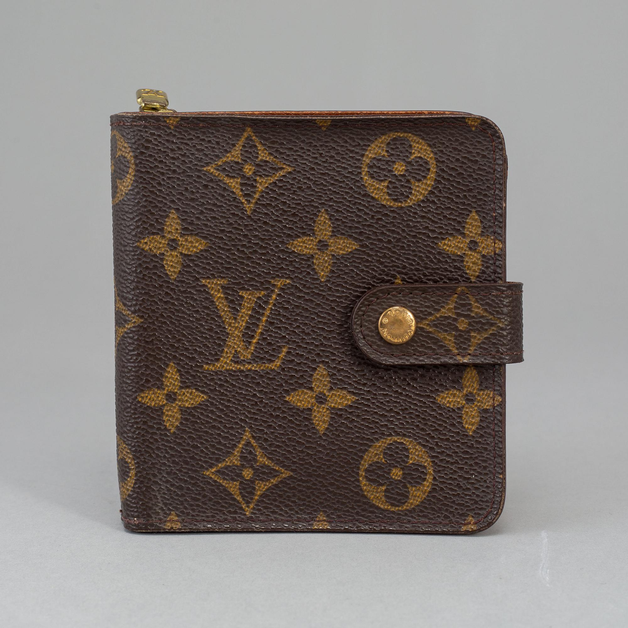 LOUIS VUITTON, plånböcker, 2 st.