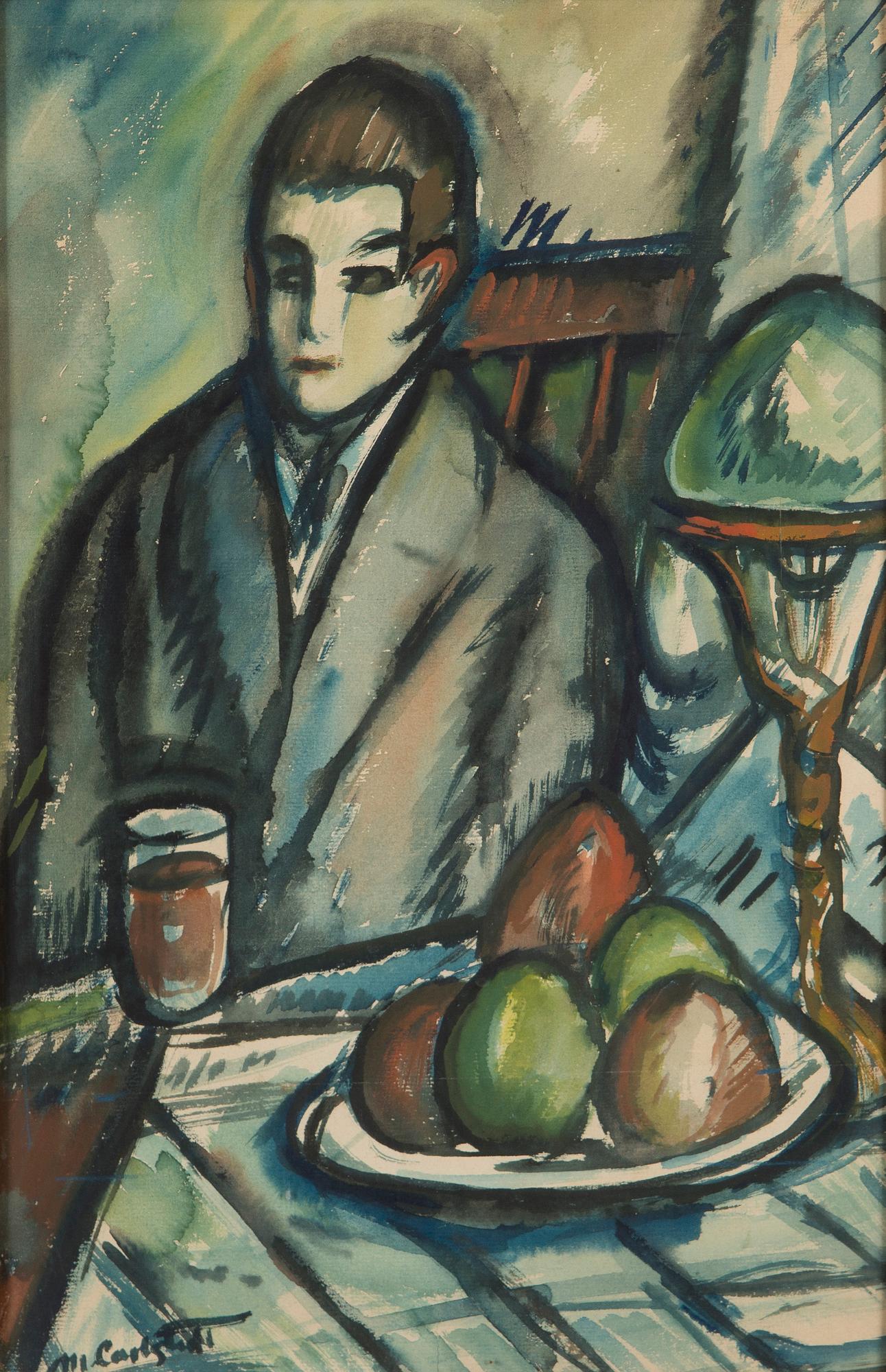 Mikko Carlstedt, At the table.