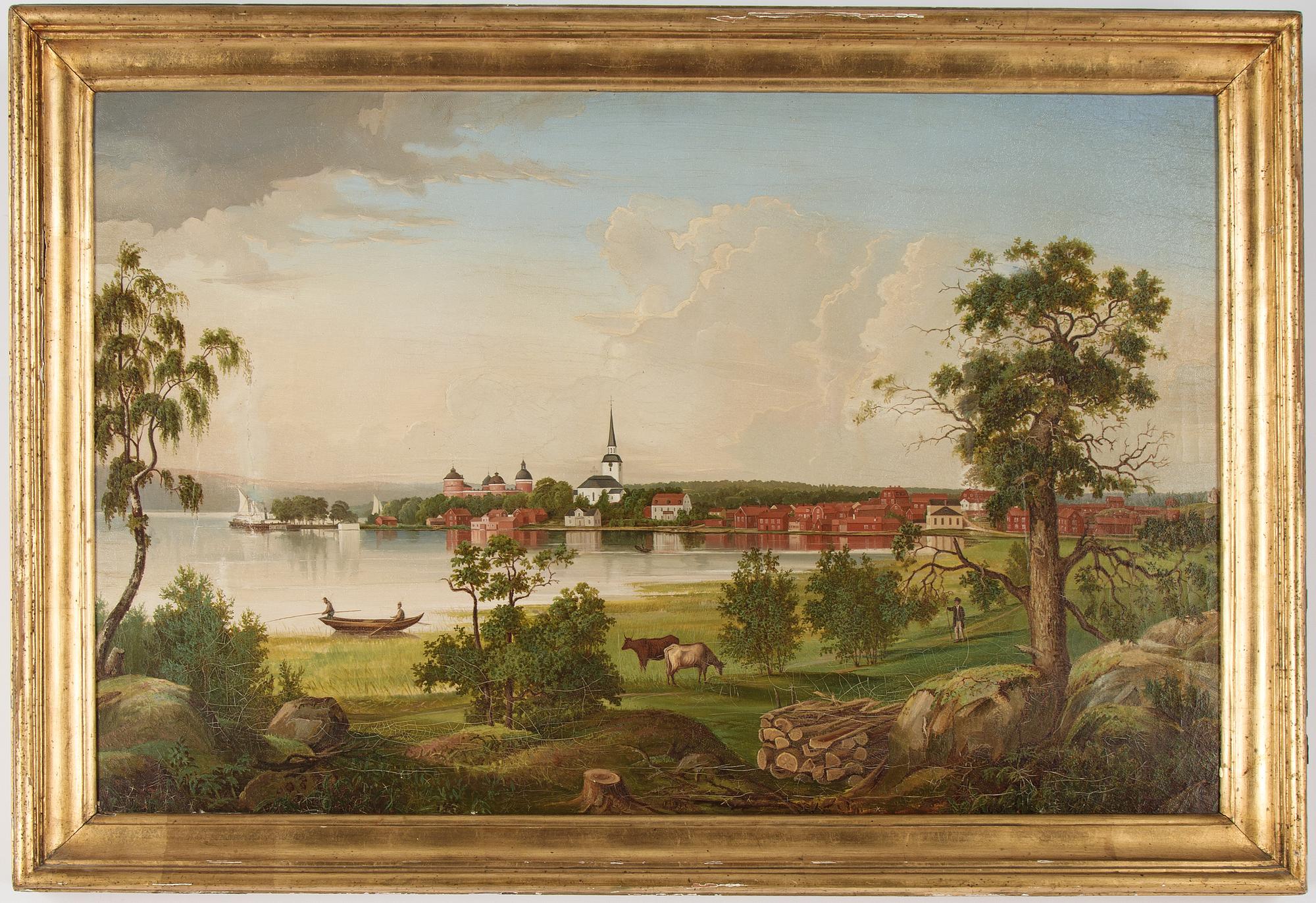 Johan Robert Nilsson, tillskriven, olja på duk.