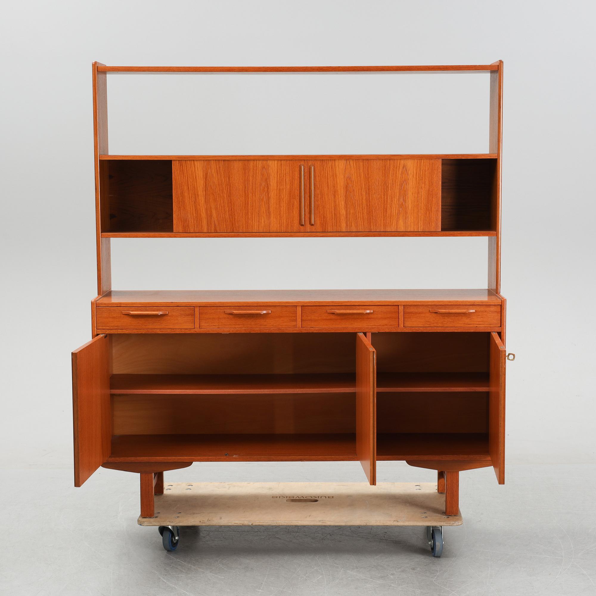 A teak veneered sideboard, AJFA Möbelfabrik, Tibro, 1950's/1960's.