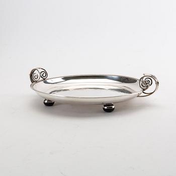 A Swedish 20th century  silver charger mark of GAB 18938 weight 566 grams.