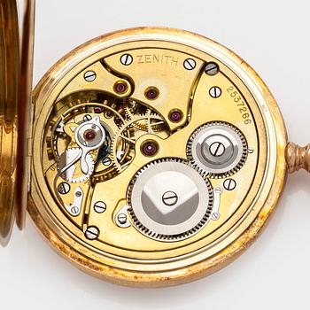 Zenith, taskukello, savonette, 52 mm.