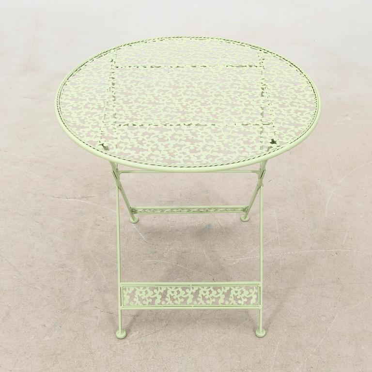 Garden set, 3 pieces, late 20th century.