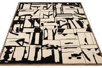 A Modern Design Moroccan carpet, a. 292 x 216 cm.