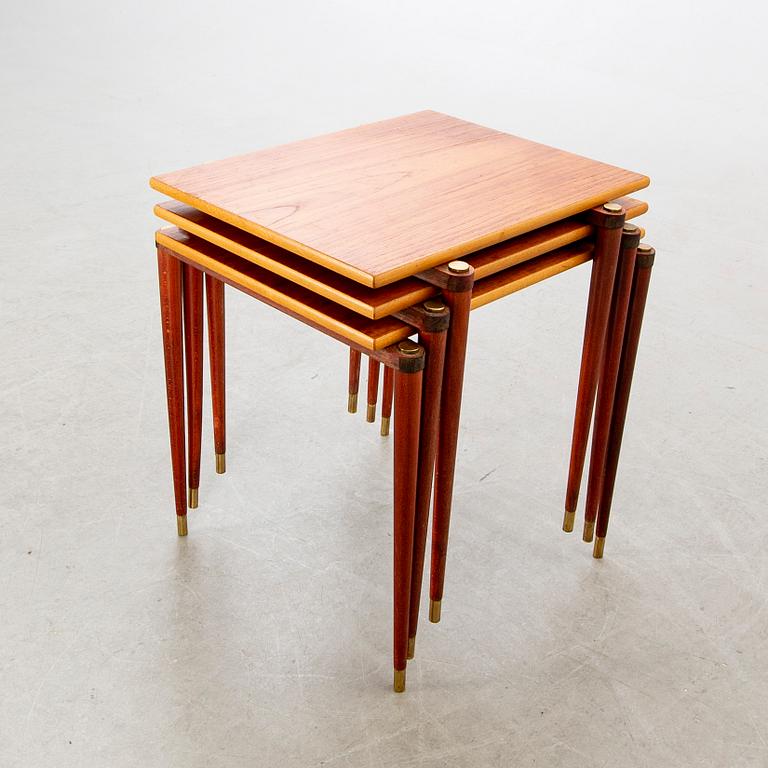 Satsbord, 3 delar, 1950-tal.