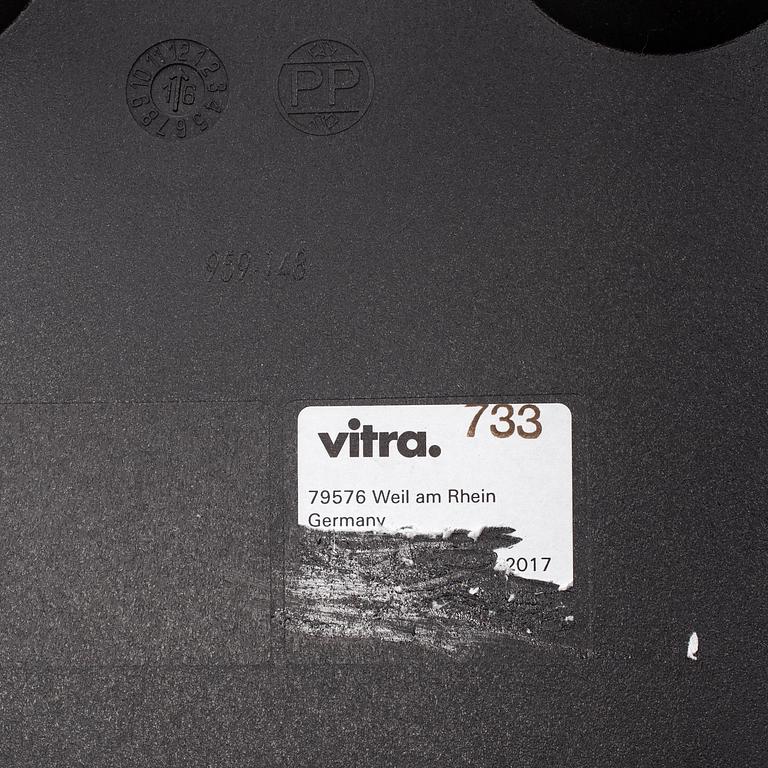 CHARLES & RAY EAMES, a pair of 'DAW' armchairs, Vitra, 2017.