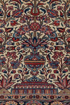 A RUG, semi-antique Keshan so called Dabir, ca 152 x 104 cm.