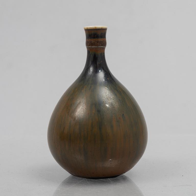 Stig Lindberg, a set of four stoneware vases, Gustavsbergs studio.