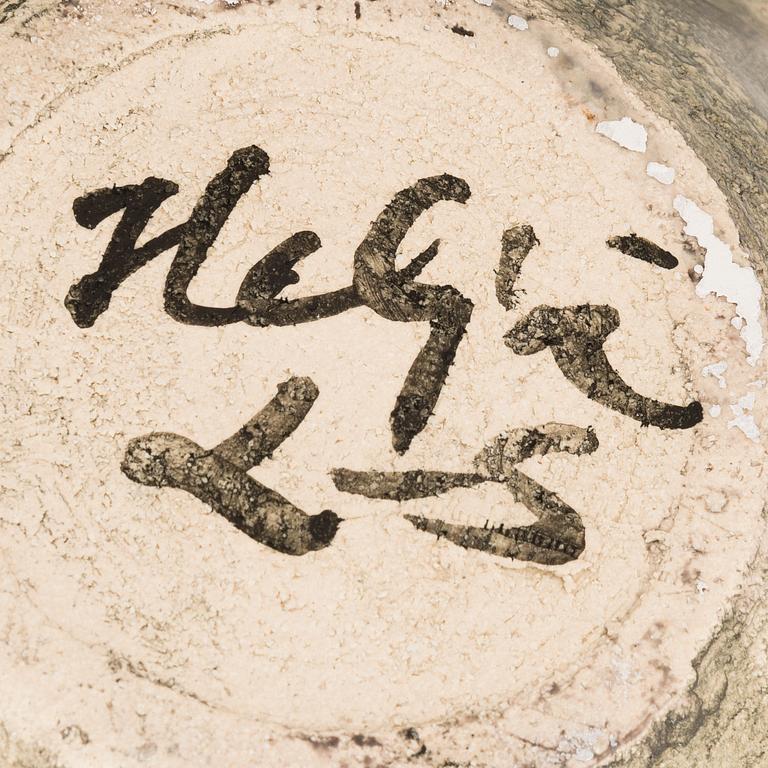 HELJÄ LIUKKO-SUNDSTRÖM, uniikki veistos, signeerattu Heljä Liukko-Sundström 2018.