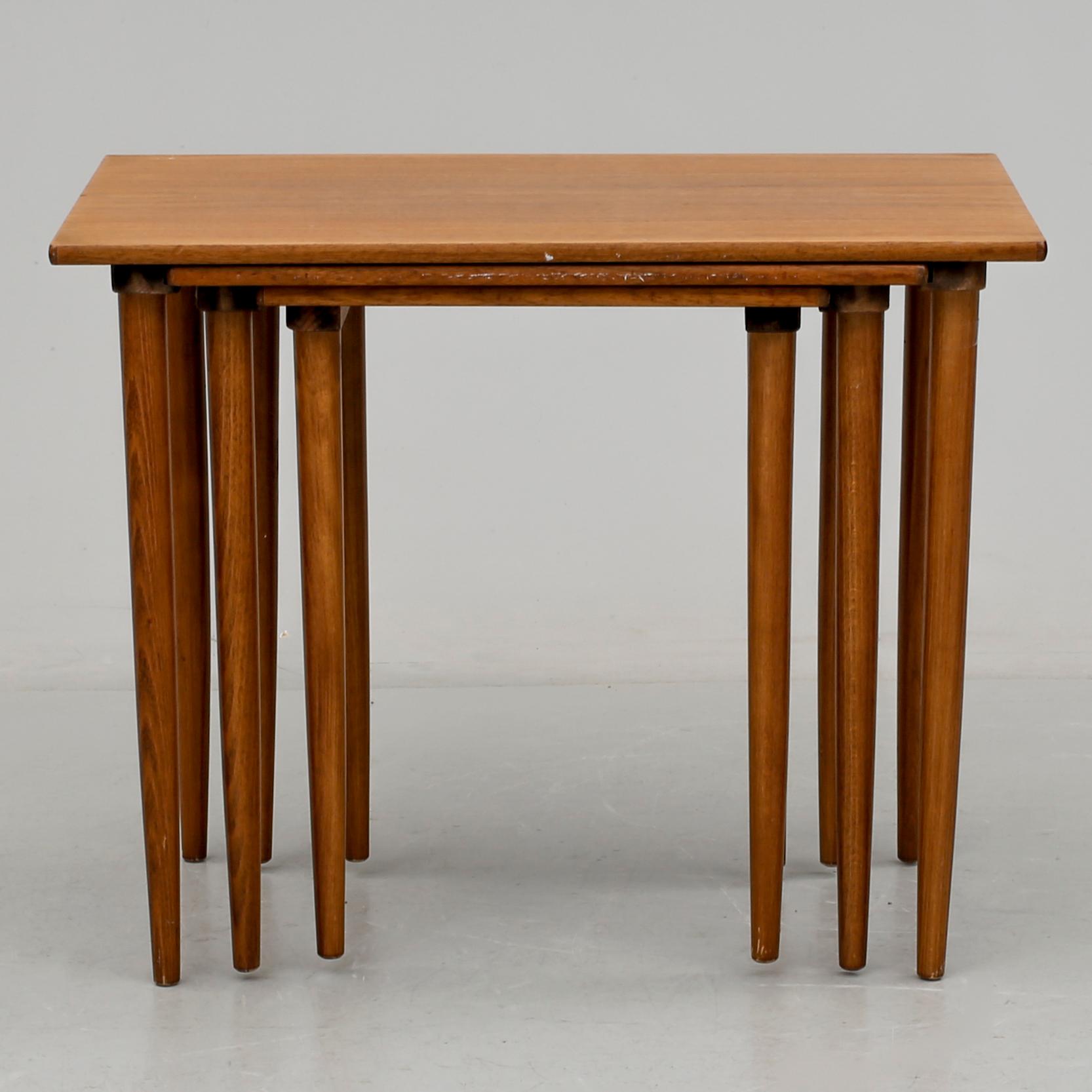 SATSBORD, 3 delar, 1950-/60-tal.