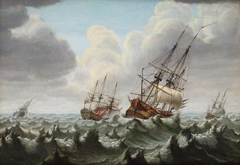 1054. Johan Tietrich Schoultz, Seabattle between Swedish and English ships (the last battle of Öland).