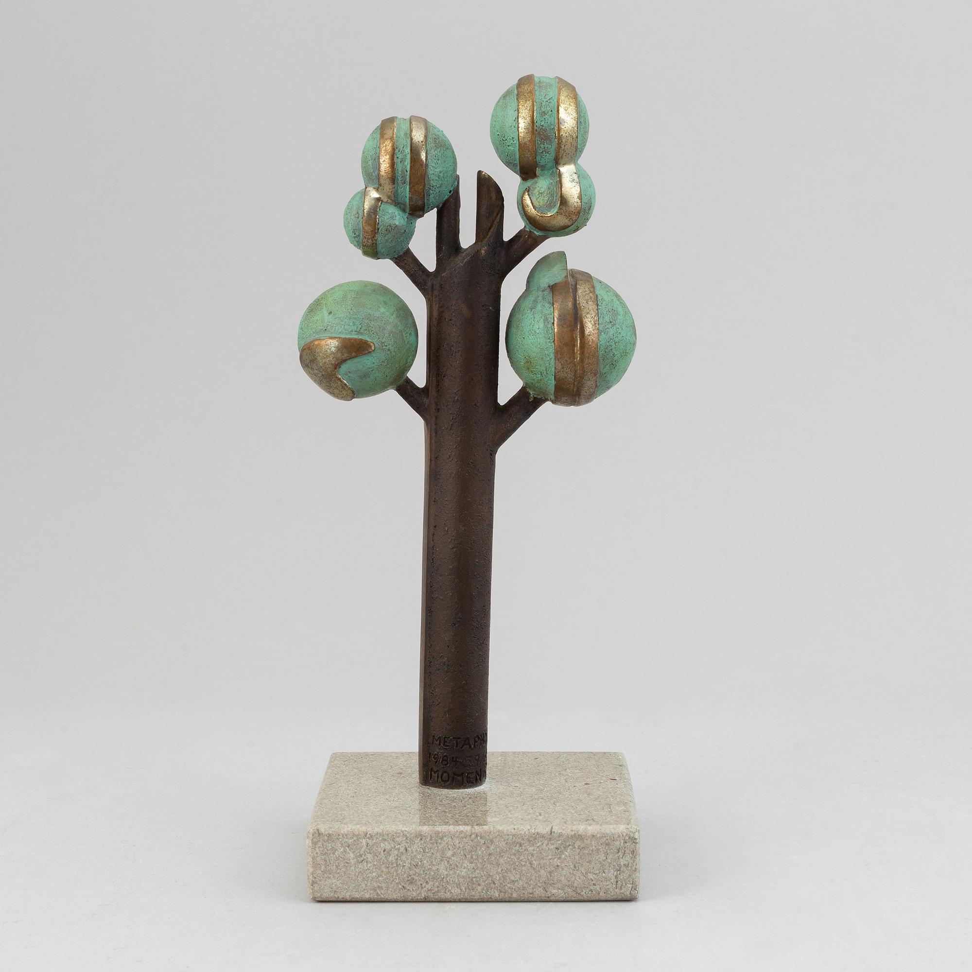 Karl Momen, sculpture. Bronze. Signed. Dated. Numbered 59/1500.