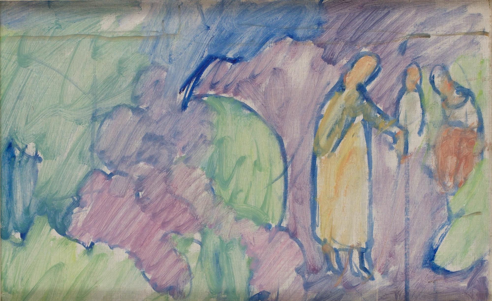 Hilding Linnqvist, Figurer i landskap.