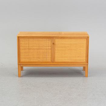 An oak and rattan sideboard by Alf Svensson for Bjästa snickerifabrik, 1960's.