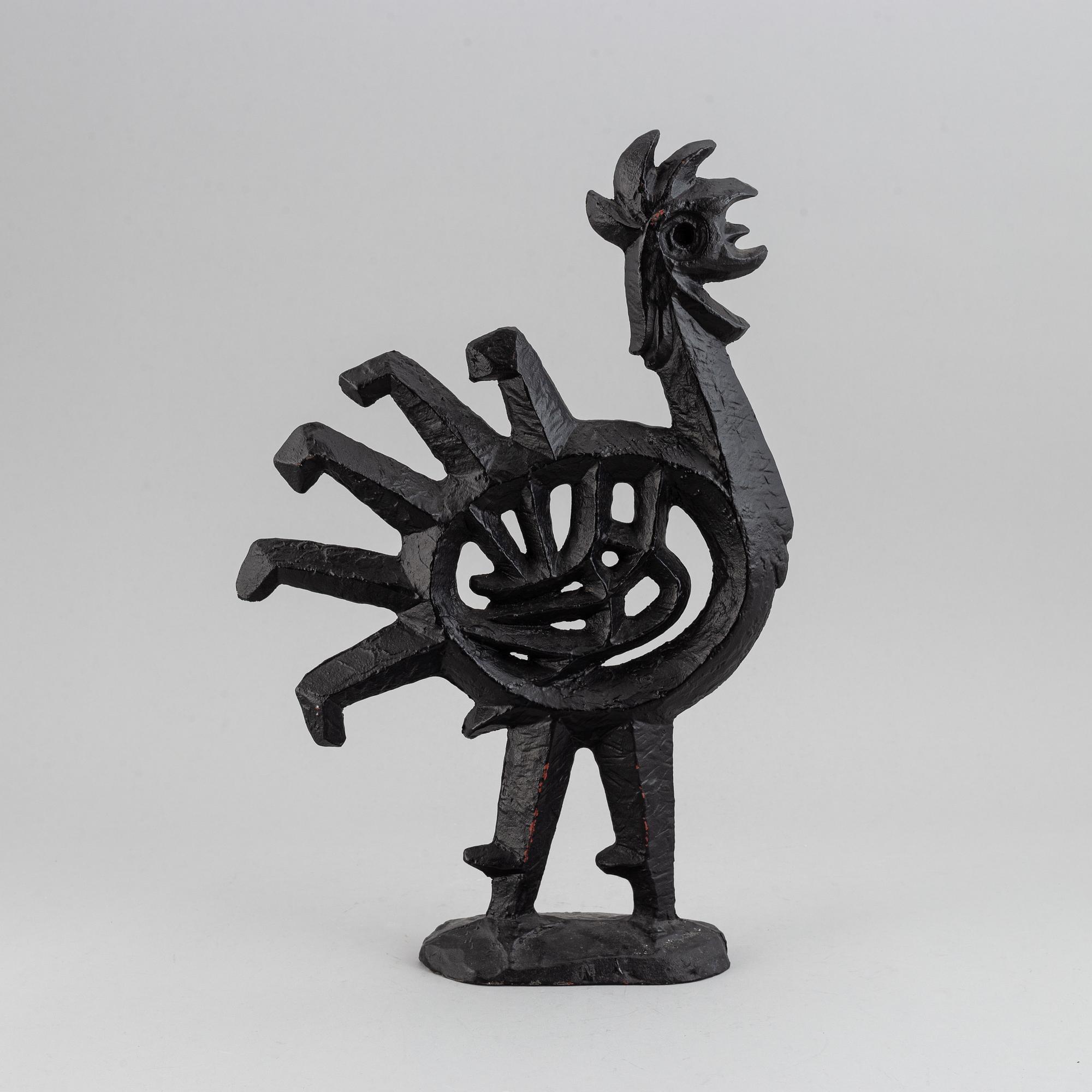 OLLE HERMANSSON, ELDHUND, gjutjärn, Husqvarna, 1900-tal.