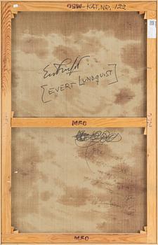 EVERT LUNDQUIST, olja på duk, signerad E.L. A tergo signerad Evert Lundquist.