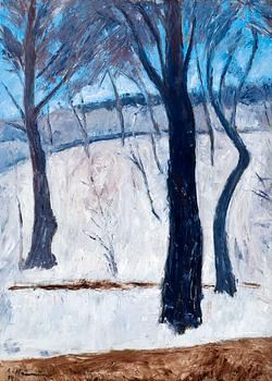 19. Aarre Heinonen, WINTER LANDSCAPE.