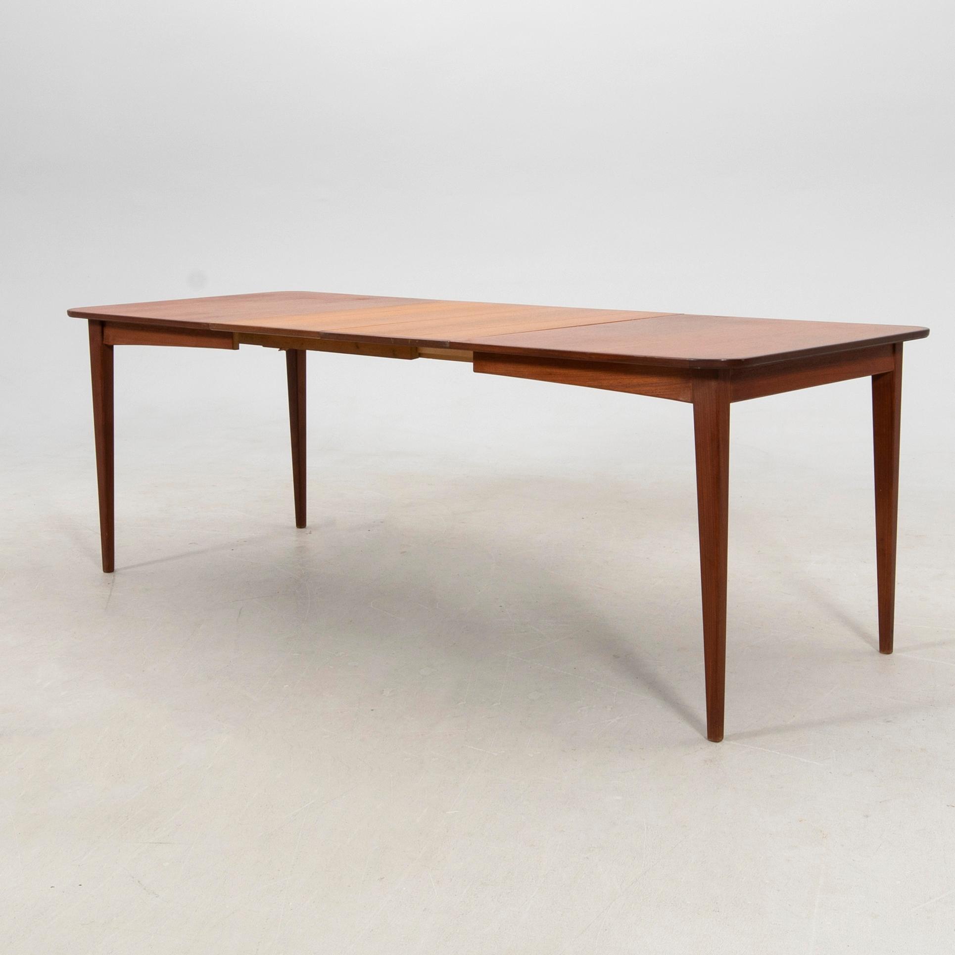 Matbord 1900-talets andra hälft.