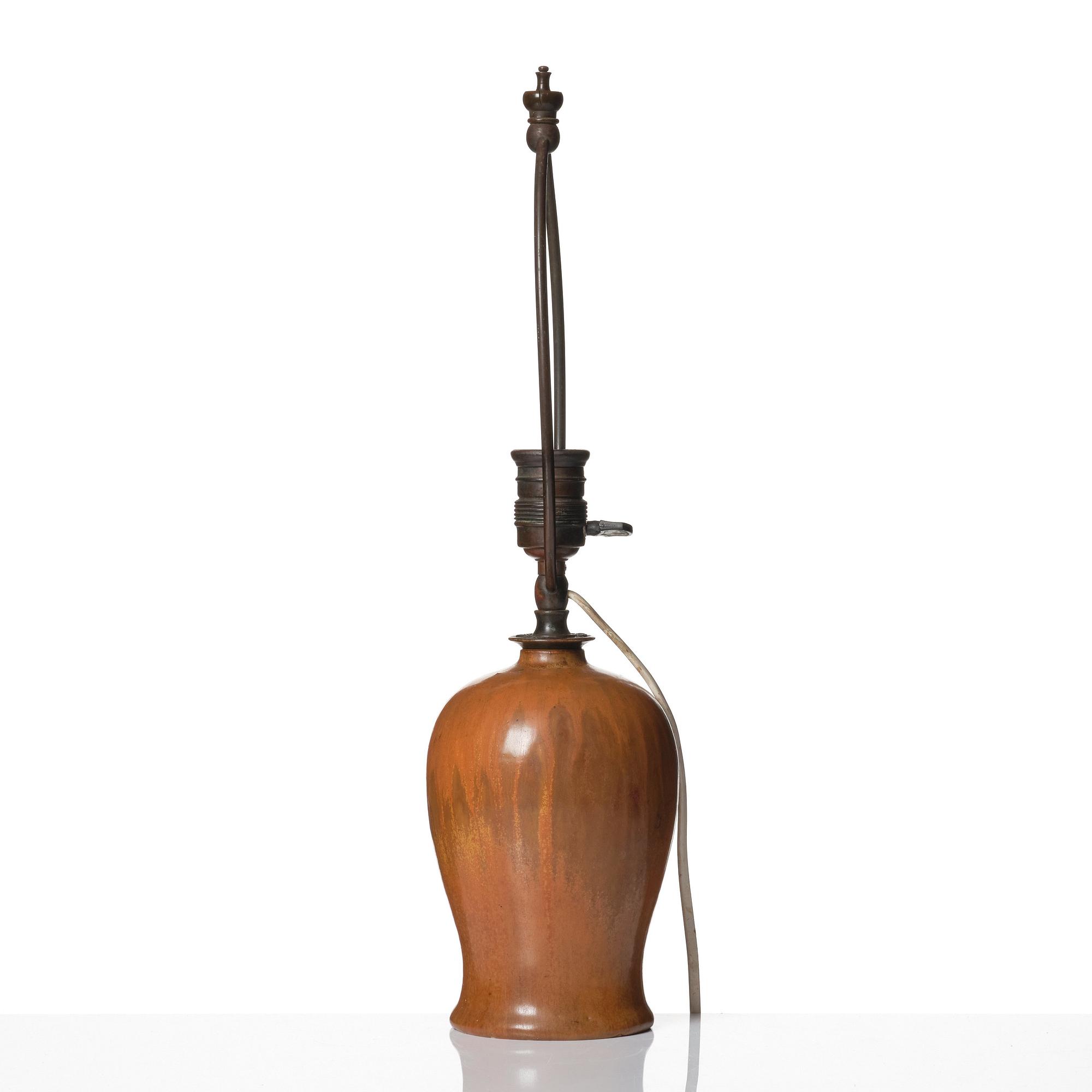 bordslampa, Royal Copenhagen, Danmark 1920.