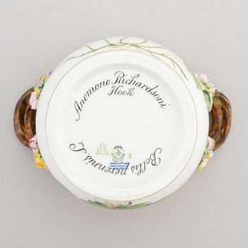 Royal Copenhagen, a 'Flora Danica' porcelain plant pot, Denmark.