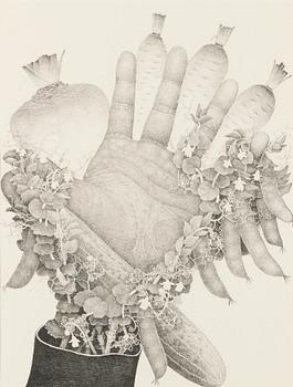 Herald Eelma, litografi, signerad och daterad -82, numrerad 35/60.